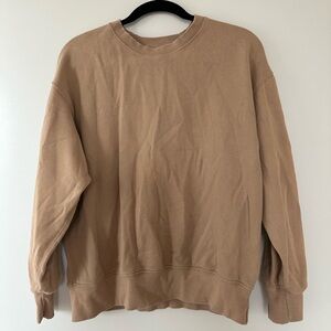 American Eagle Crewneck Sweatshirt, Brown/Tan